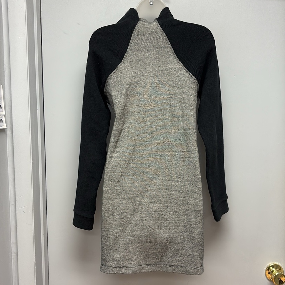 Lobo Mau Mock Neck Long Sleeve Tunic / Swing Dress Size Small — image 2 of 8